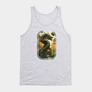 Green Gragon Tank Top